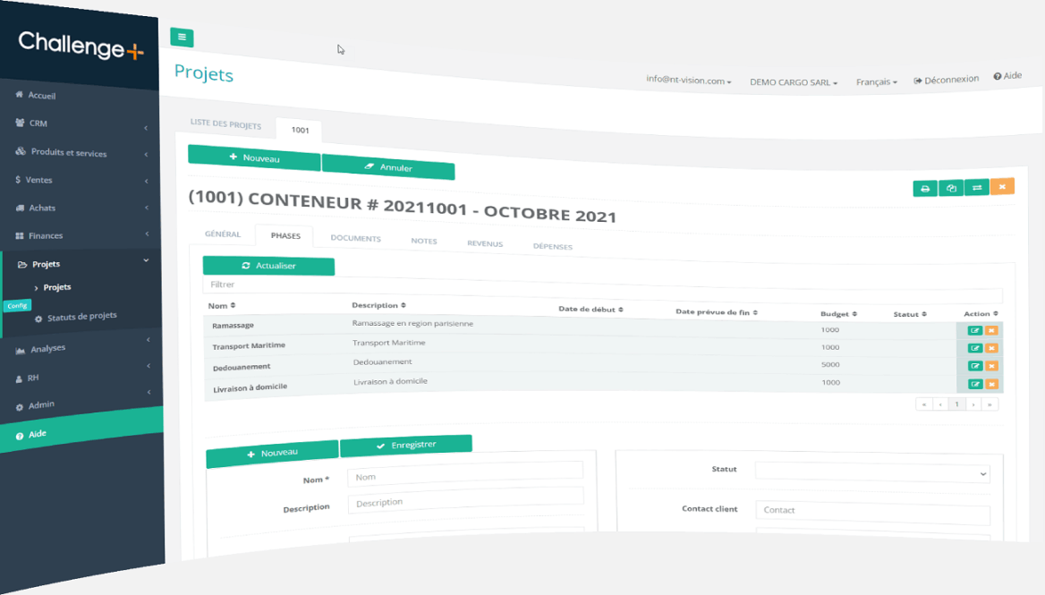 ChallengePlus Projets